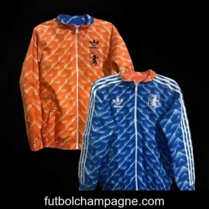 Retro Aston Villa Reversible Blue_Orange Jacket