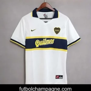 Retro 96_97 Boca Juniors Away White Jersey