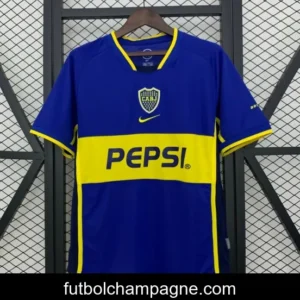 02_03 Retro Boca Juniors Home Jersey