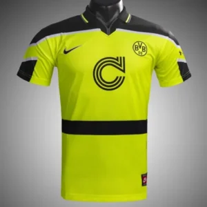RETRO 96_97 Dortmund Champions League Home Soccer Jersey