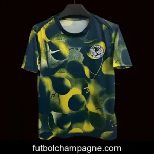 24_25 Club America Yellow Green Pre-match Jersey