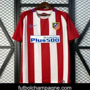 16_17 Retro Atletico Madrid Home Jersey