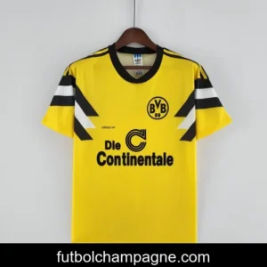 Retro 1989 Dortmund Home Soccer Jersey