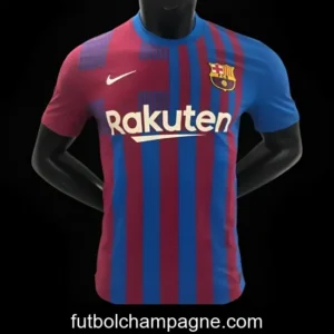 Player Version 21_22 Retro Barcelona Home Jersey
