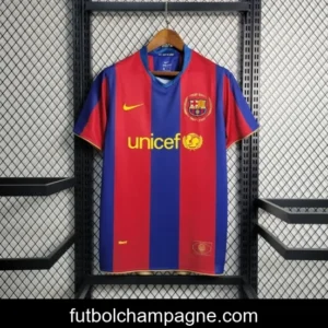 Retro 07-08 Barcelona Home Soccer Jersey
