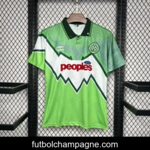 Retro 91_92 Celtic Away Green Jersey