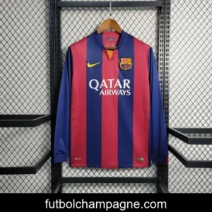 Retro14-15 Barcelona Home Long Sleeve Jersey