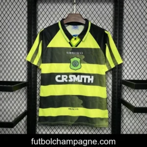 Retro 96_97 Celtic Away Yellow_Black Jersey