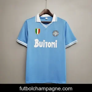 Retro Napoli 86_87 home Soccer Jersey