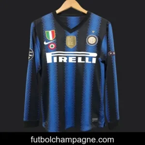 Retro 10_11 Inter Milan Home Long Sleeve Jersey