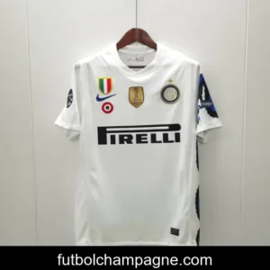Retro 10_11 Inter Milan Away White Jersey With Full Patches