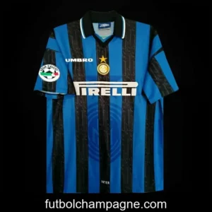 Retro 97_98 Inter Milan Home Jersey With Patch