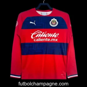 Retro 19_20 Chivas Guadalajara Away Long Sleeve Jersey