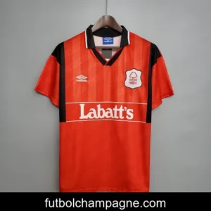 Retro Nottingham Forest 94_95 Red Soccer Jersey
