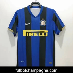 Retro 08_09 Inter Milan Home Champions Version Soccer Jersey