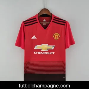 Retro 18_19 Manchester United Home Soccer Jersey