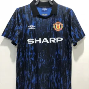 Retro 92_93 Manchester United Away Soccer Jersey
