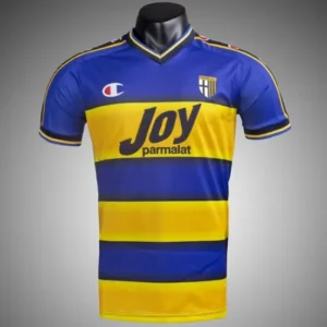 RETRO 01_02 Parma Home Soccer Jersey