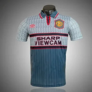 Retro 95_96 Manchester United Third Soccer Jersey