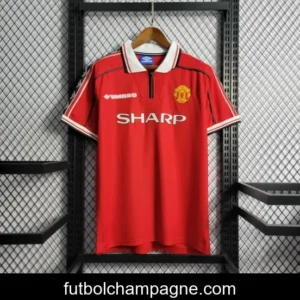 Retro 98-99 Manchester United Home Jersey