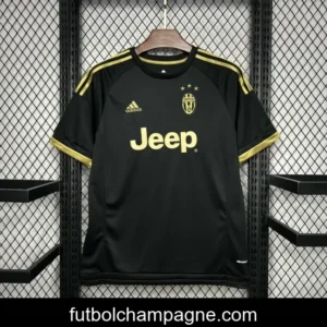 Retro 15_16 Juventus Third Black Jersey