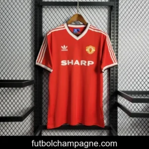 Retro 83_84 Manchester United Home Jersey