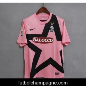 Retro 11_12 Juventus Away Pink Jersey With Serie A Patch