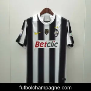 Retro 10_11 Juventus Home Jersey With Full Patches