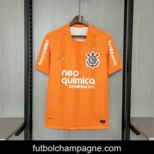 2010 Retro Corinthians Goalkeeper Orange Jersey