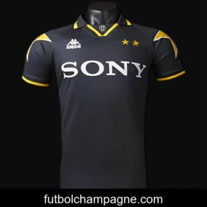 Retro 95_96 Juventus Third Black Jersey