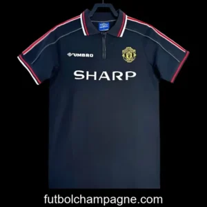 Retro 98_99 Manchester United Goalkeeper Navy Jersey
