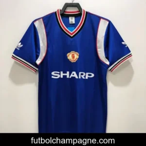 Retro 84_85 Manchester United Away Soccer Jersey