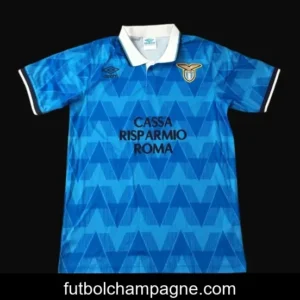 Retro 89_90 Lazio Home Blue Jersey