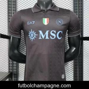 Player Version 25_26 Napoli Third Black Jersey