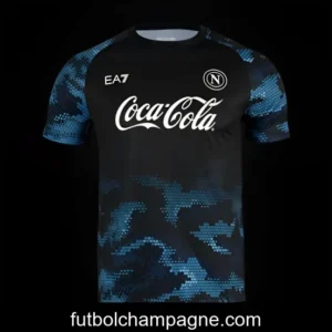 24_25 SSC Napoli_EA7 Navy Blue Crew Neck Training Jersey