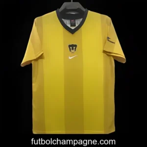 Retro 00_01 Pumas UNAM Away Yellow Jersey