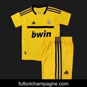 Retro Kids 11_12 Real Madrid Yellow Goalkeeper Jersey