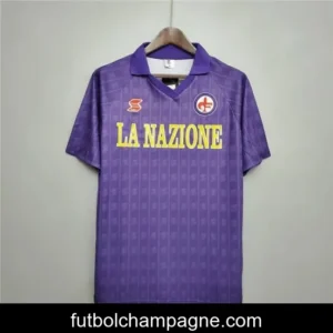 Retro 89_90 Fiorentina Home Soccer Jersey
