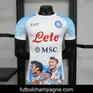 Player Version SSC Napoli Face Game Hirving Lozano Champion Jersey