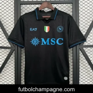 25_26 Napoli Third Black Jersey