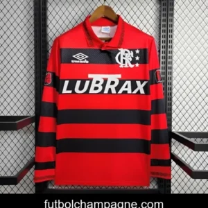 Retro 94_95 Flamengo Home Long Sleeve Jersey