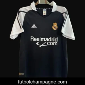 Retro 01_02 Real Madrid Away Black Jersey