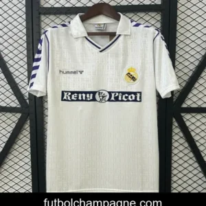 89_90 Retro Real Madrid Home Jersey