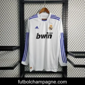 Retro Long Sleeve 10-11 Real Madrid Home Jersey