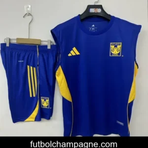 25_26 Tigres UANL Vest Jersey Blue+ Shorts