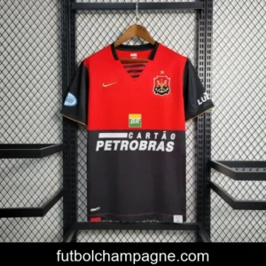 Retro 08-09 Flamengo Third Black Red Jersey