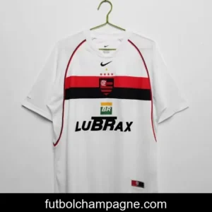 Retro 01_02 Flamengo Away White Jersey