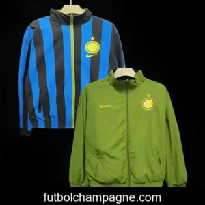 24_25 Inter Milan Green_Black Blue Reversible Windbreaker
