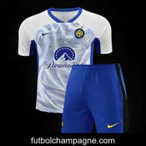 24_25 Inter Milan White Short Sleeve Jeresy+Shorts