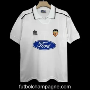 Retro 96_97 Valencia Away White Jersey